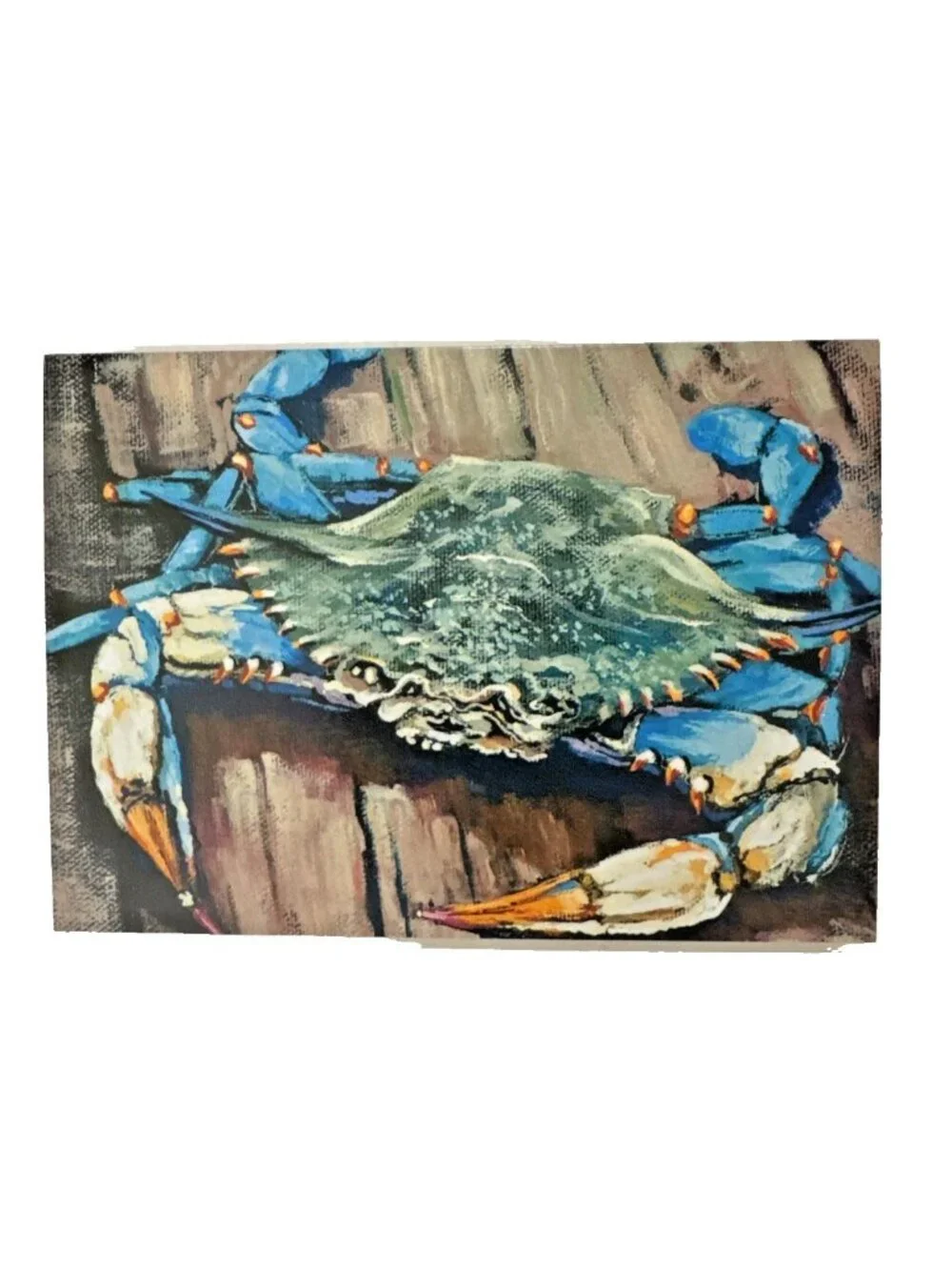 Dianne Parks Note Cards Pack of 10 Blank on Inside Tabasco New Orleans Crawfish